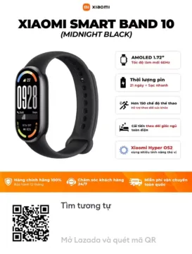 Xiaomi Smart Band 10 černé