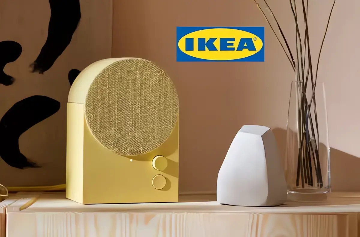 ikea nattbad reproduktor zluta na skrince