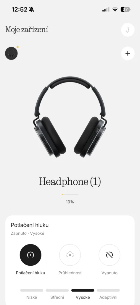 nothing headphone 1 aplikace