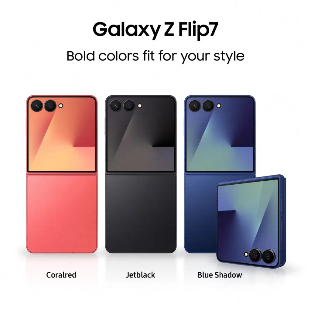 z flip7 barvy