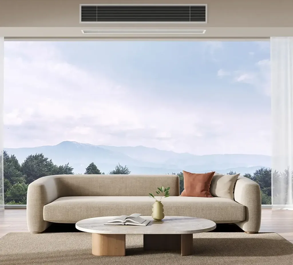Mijia Central Air Conditioner Super Energy Saving Duct Units v obyvaku