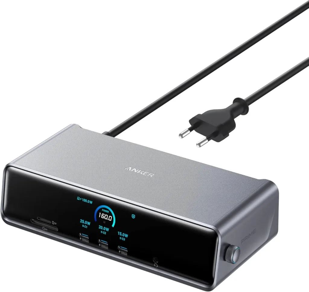 Anker Prime Docking Station 14 in 1 Triple Display DisplayLink render