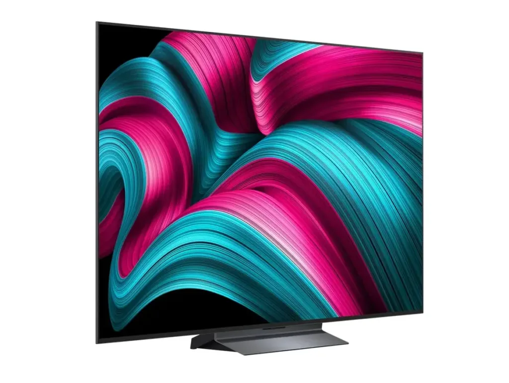 LG OLED65C54LA televize render ze strany