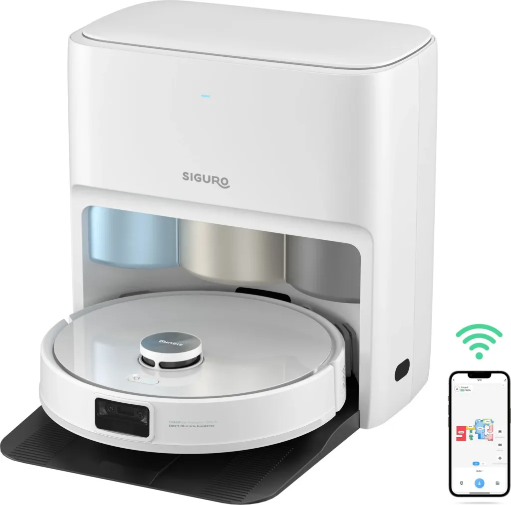 Siguro RV S900W TURBOVac Navigator Elite se stanici render