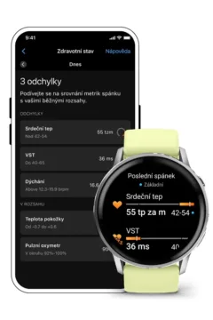 garmin venu 4 status zdravi
