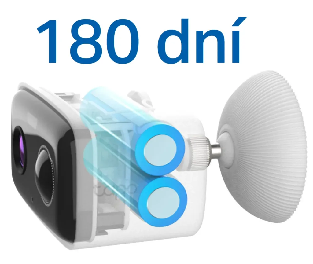 tp link tapo C400 vydrz baterie