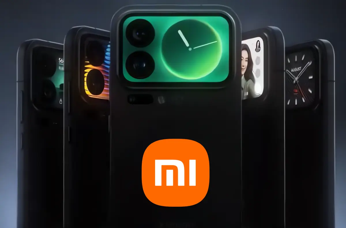xiaomi 17 pro zadni displej screenshot z videa ai upscaled