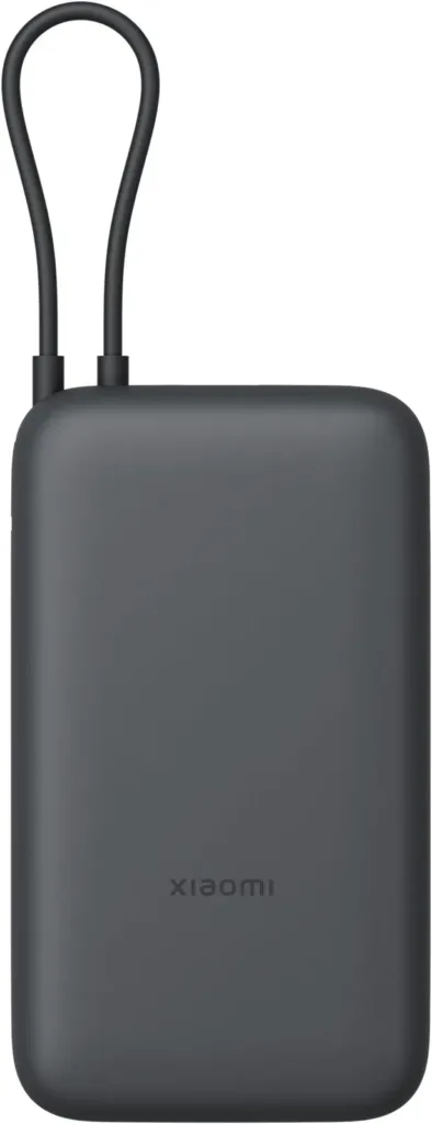Xiaomi 22.5W Power Bank 20000mAh Integrated Cable GL Dark Gray