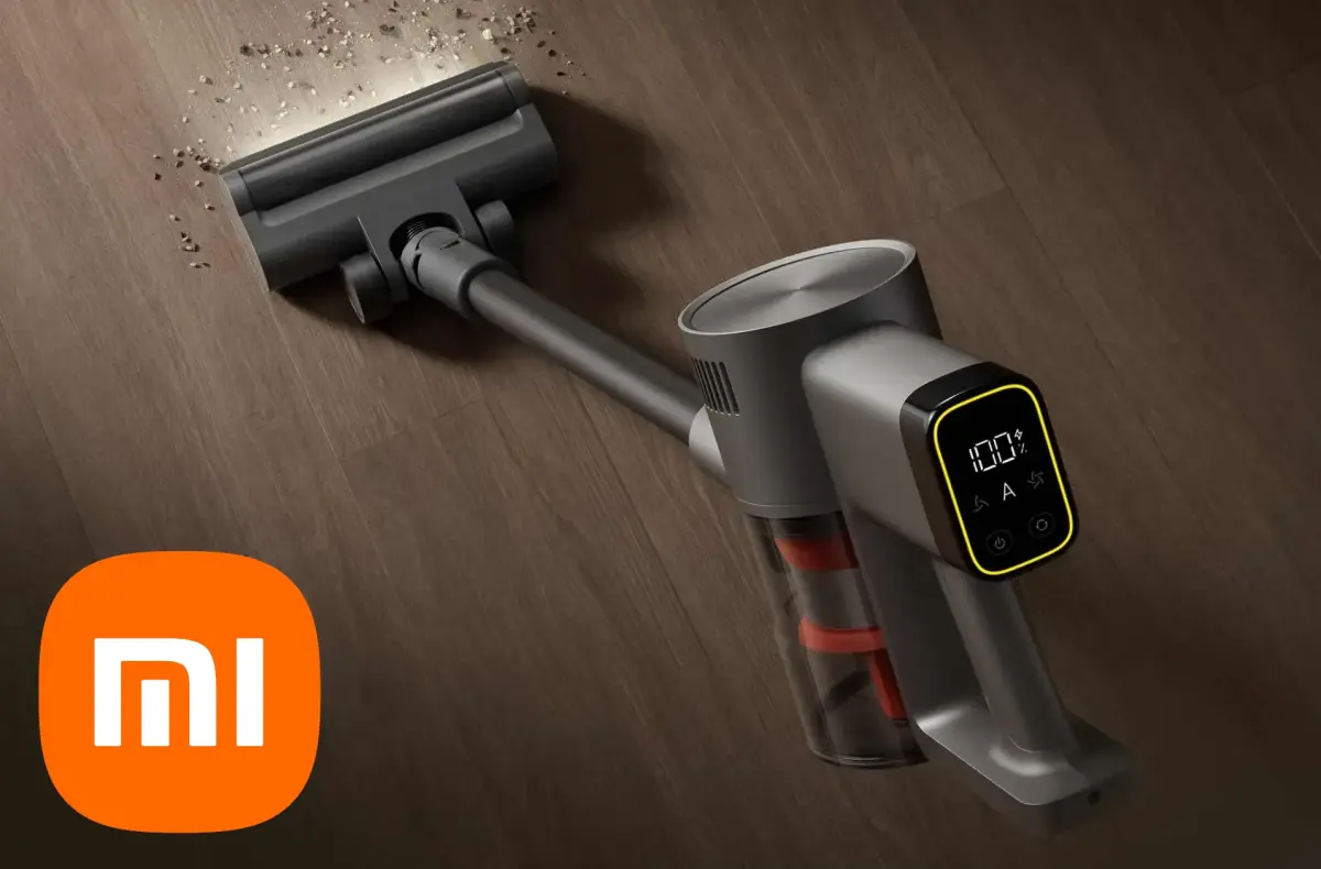 Xiaomi Vacuum Cleaner G30 Max displej a led svetlo