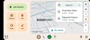 android auto widget gemini android authority