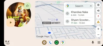 android auto widget youtube music android authority
