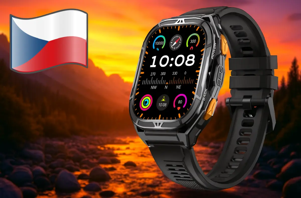 armodd titan gps na pozadi v prirode cesko