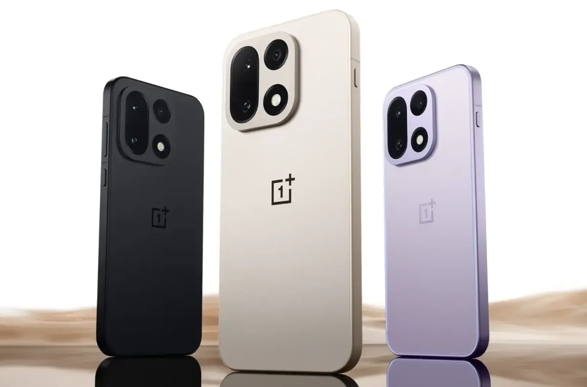 oneplus 15 barevne varianty vedle sebe v pousti oficialni