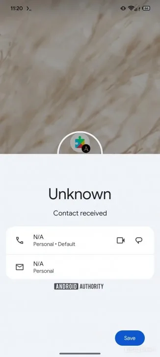 android namedrop