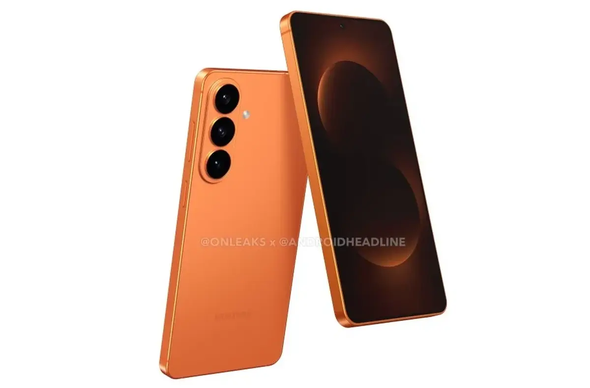 samsung galaxy s26 oranzova varianta render
