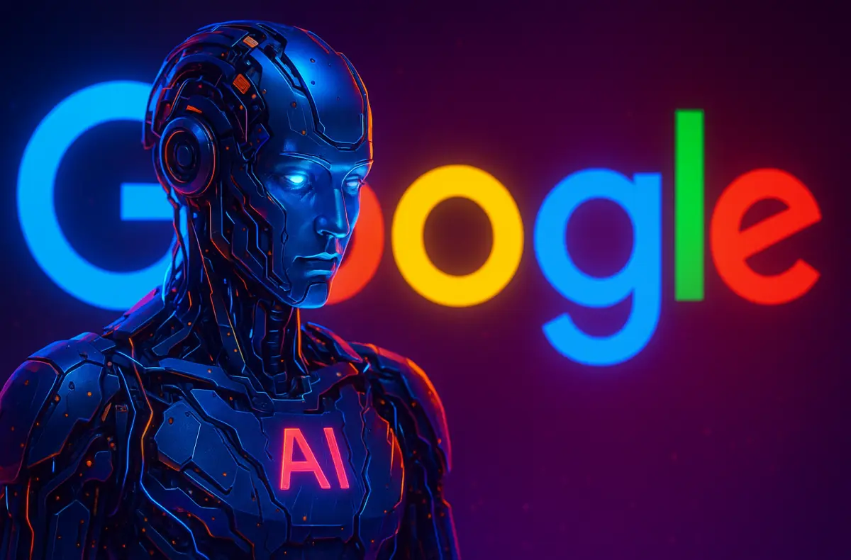 umela inteligence s logem google v pozadi ilustrace k gemini 3