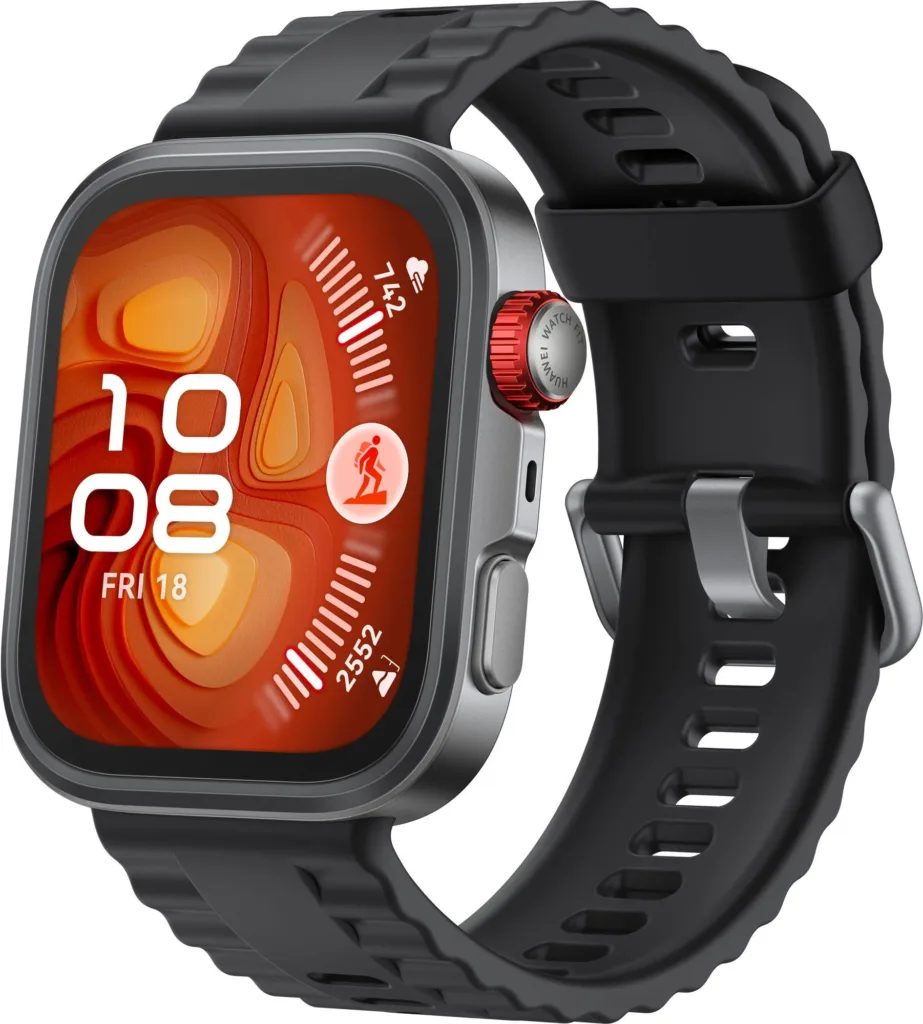 huawei watch 4 pro cerna render predni strana
