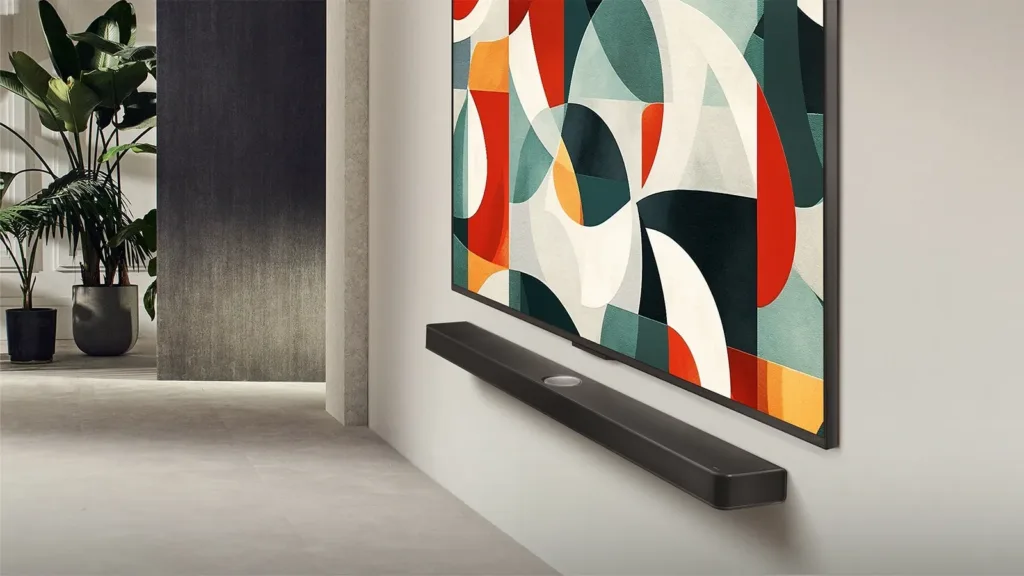 LG 55QNED85A6C design pohled ze strany