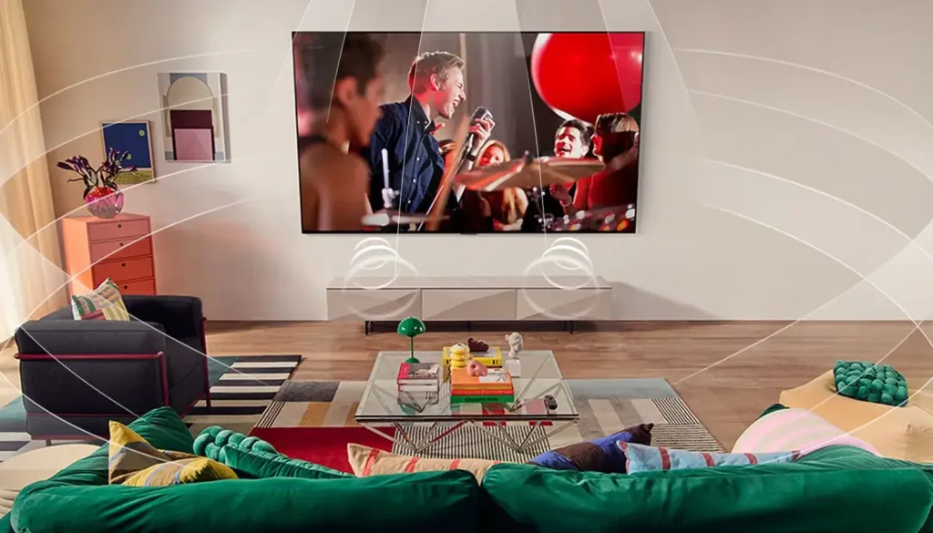 LG OLED83B56 zvuk ilustrace oficialni