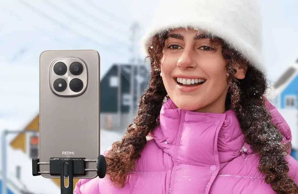 Redmi Note 15 Pro 5G fotografovani v zime