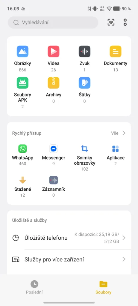 Vivo OriginOS 6 soubory