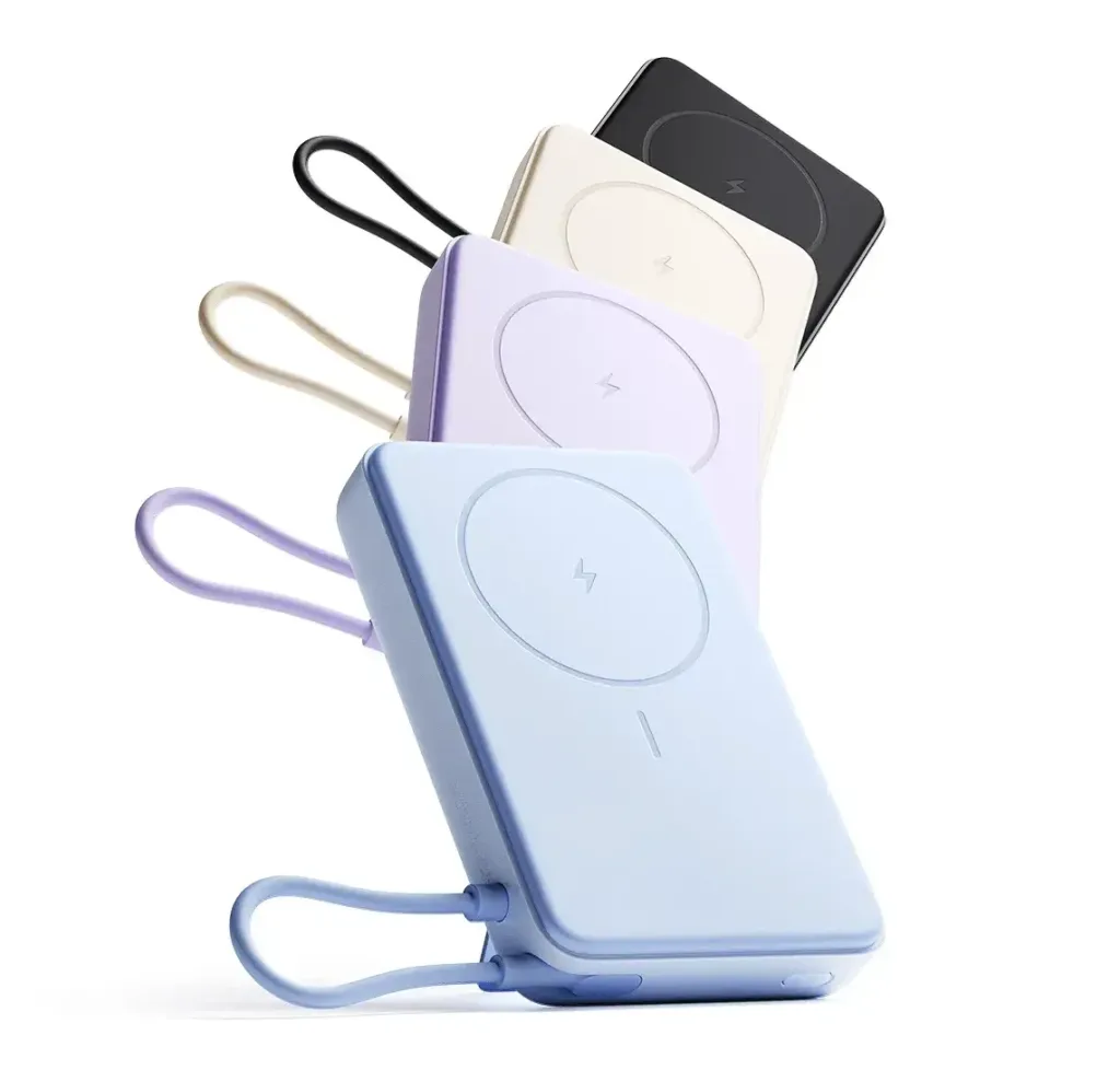 Xiaomi Magnetic Power Bank 10000 with Built in Stand barevne varianty
