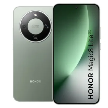 honor magic8 lite zelena render predni a zadni strana