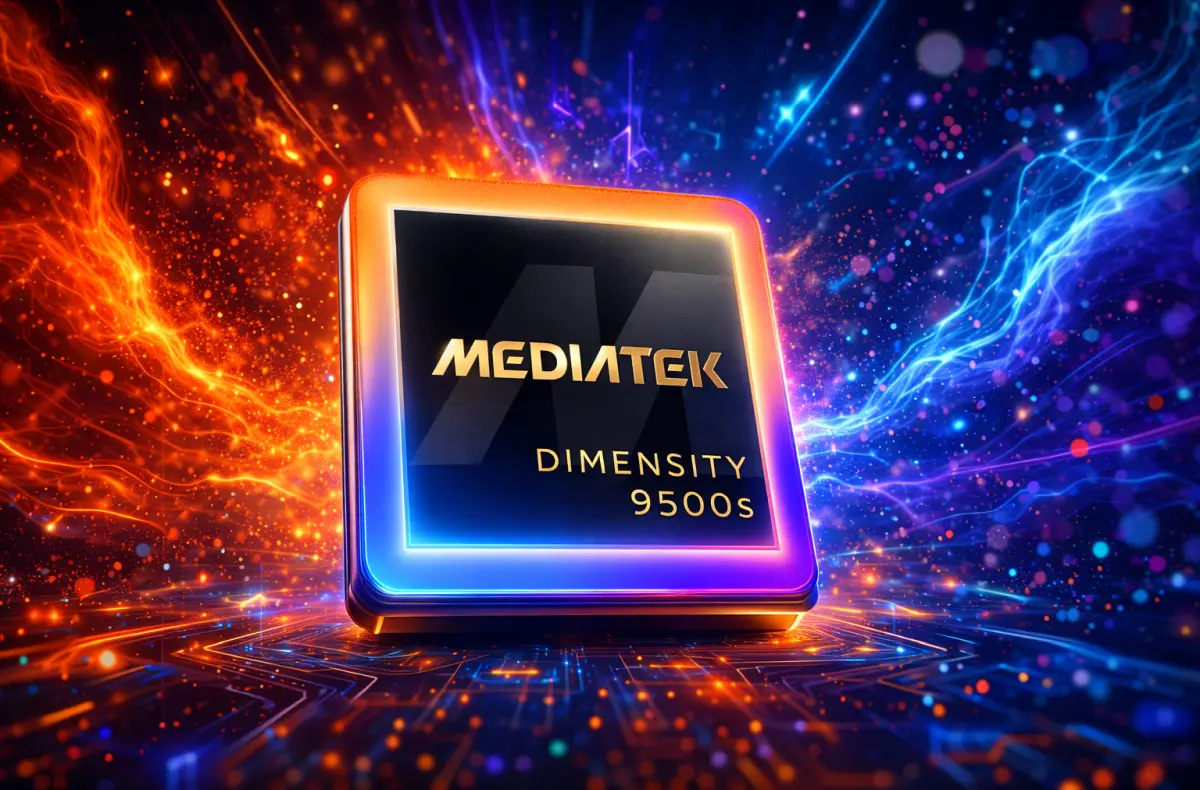 mediatek dimensity 9500s ai ilustrace