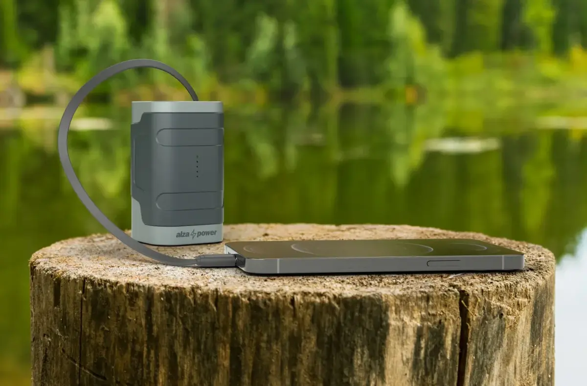 AlzaPower Adventure 10000mAh Power Delivery 45W na parezu