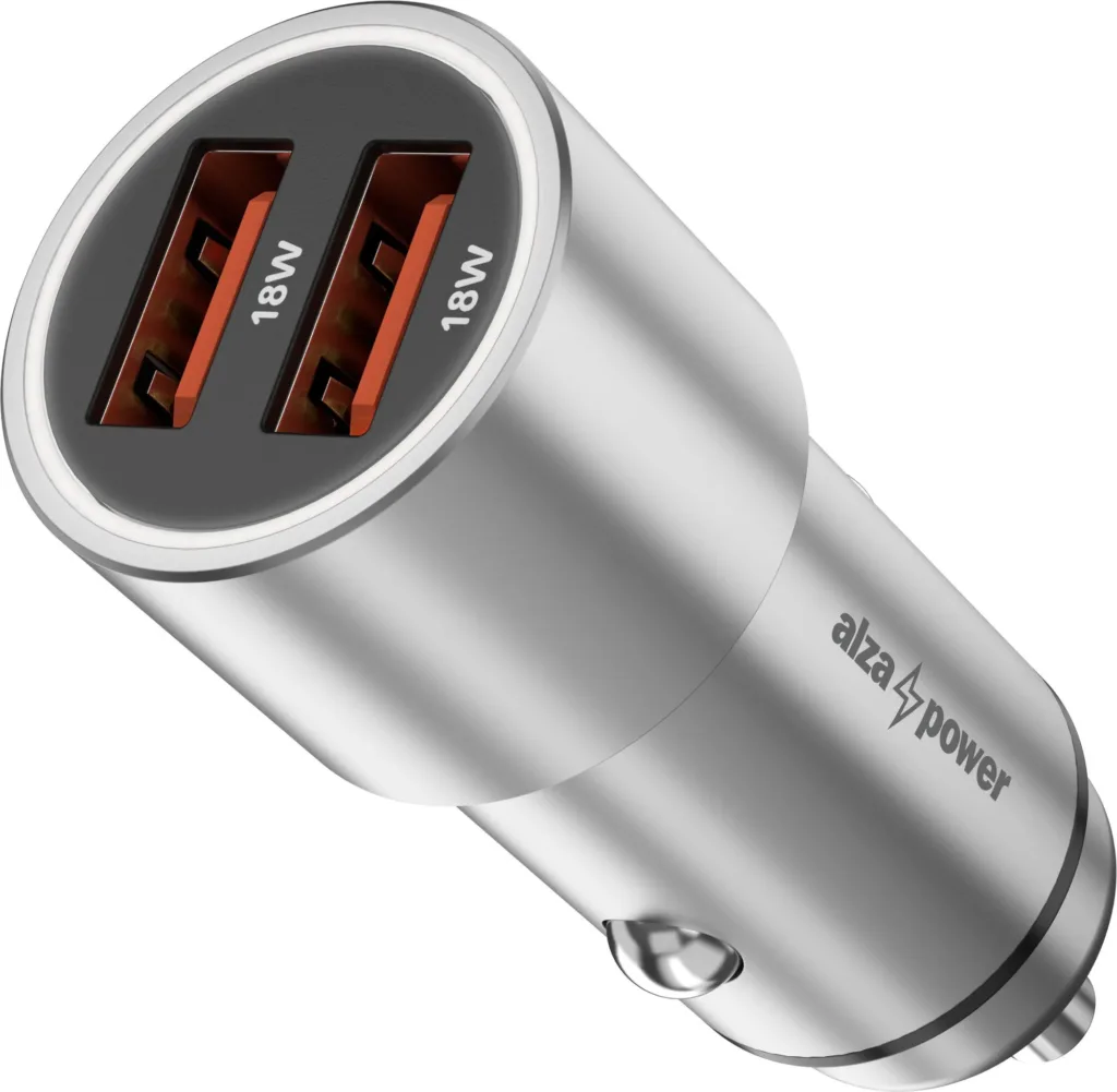 AlzaPower Car Charger X520 Fast Charge 18W render