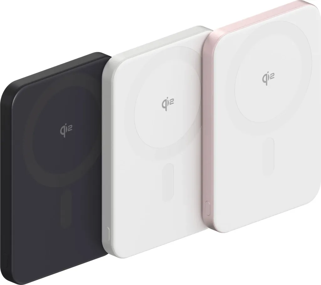 AlzaPower Qi2 Ultra Slim 5000mAh Compatible with MagSafe PD 20W barevne varianty