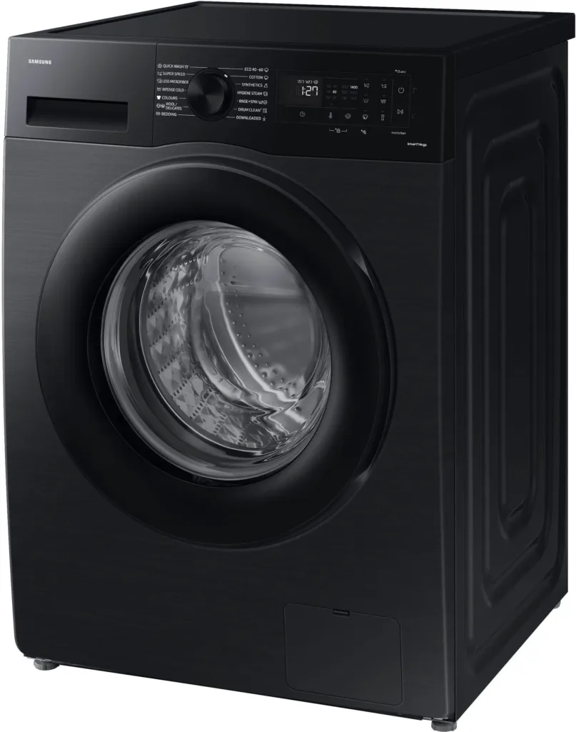 SAMSUNG EcoBubble WW11DG5B25ABLE render predni strana pohled z boku