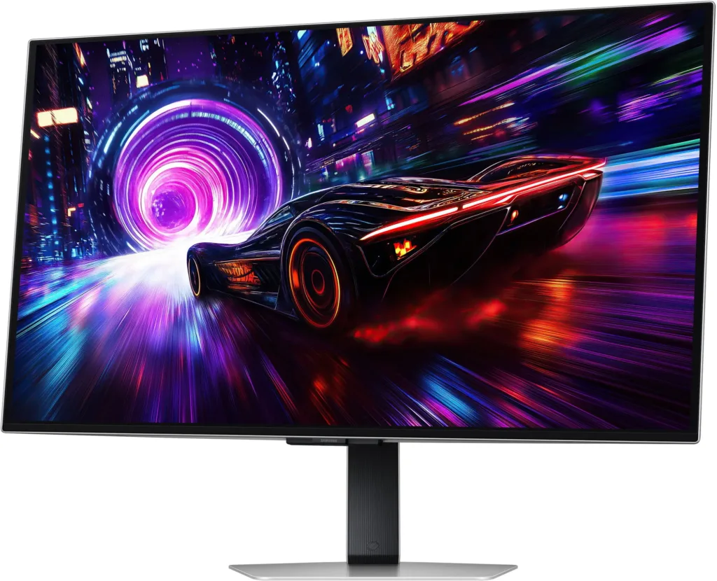 Samsung Odyssey OLED G8 G81SF render predni strana mirne natoceny