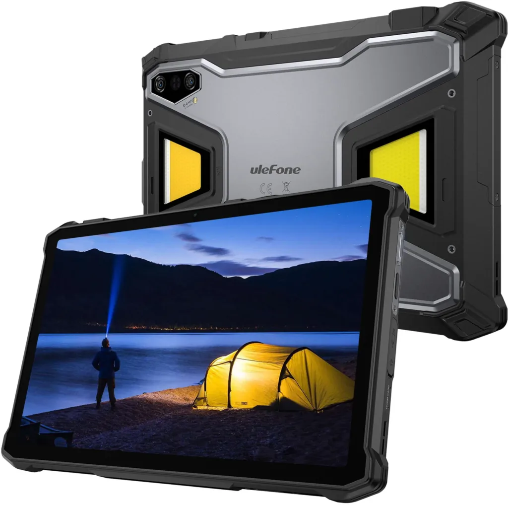 UleFone Armor Pad 5 Pro render displej a zada