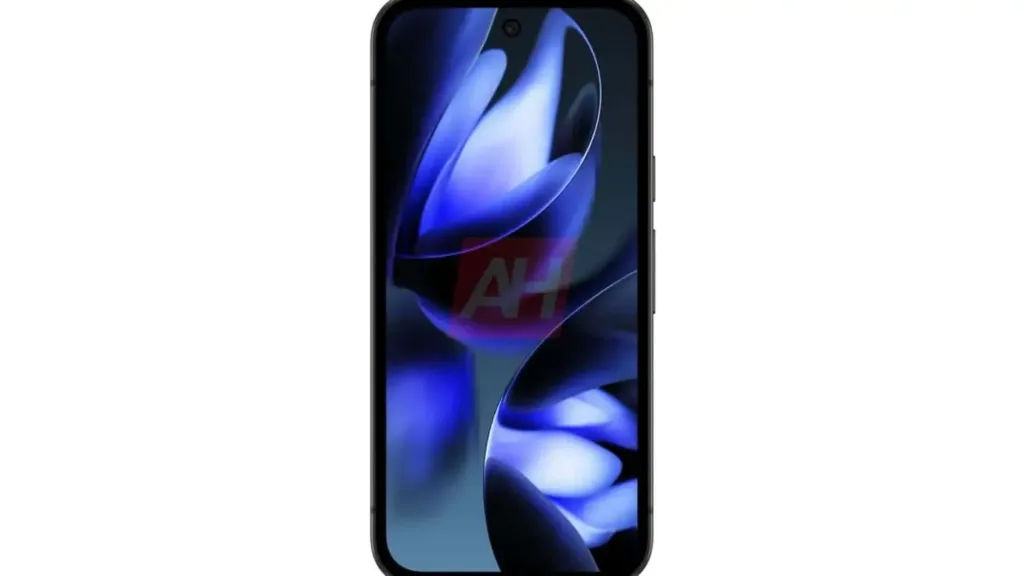 google pixel 9a cerna displej