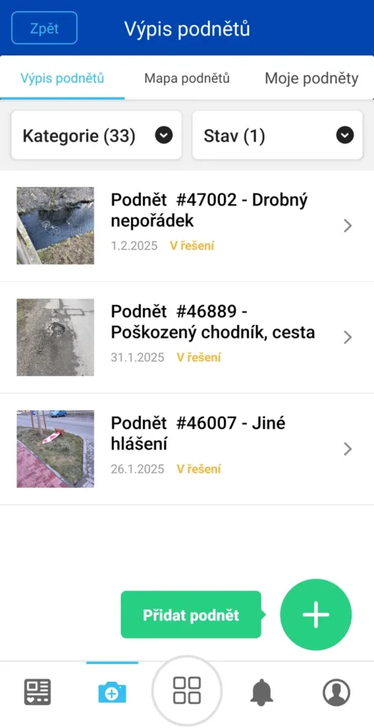 munipolis podnety