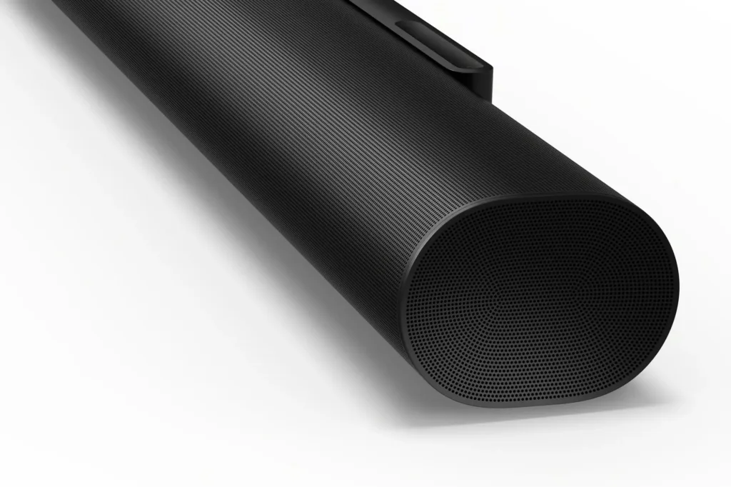 sonos arc ultra cerny bocni strana zblizka