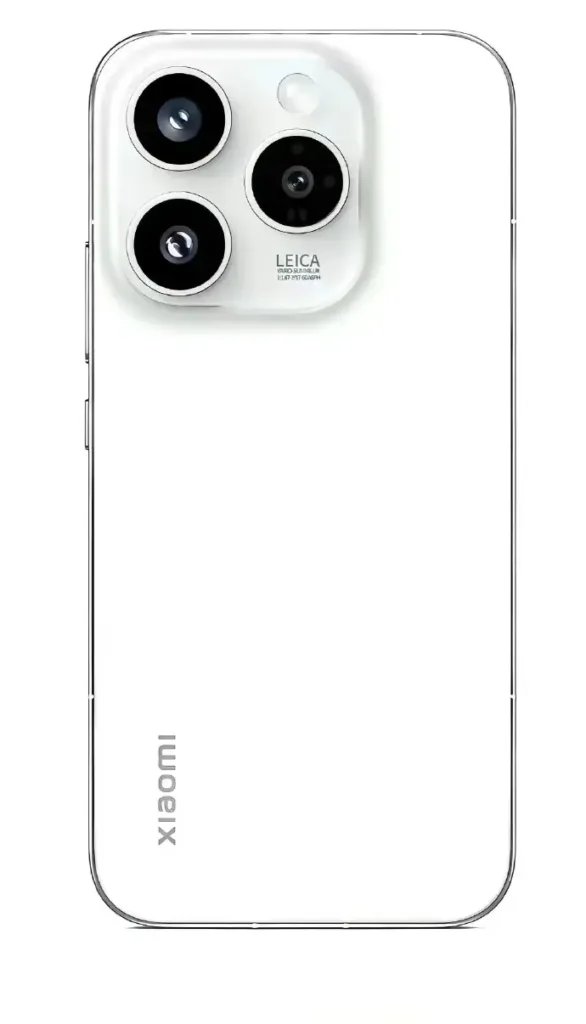 xiaomi 18 bila udajny render z weibo