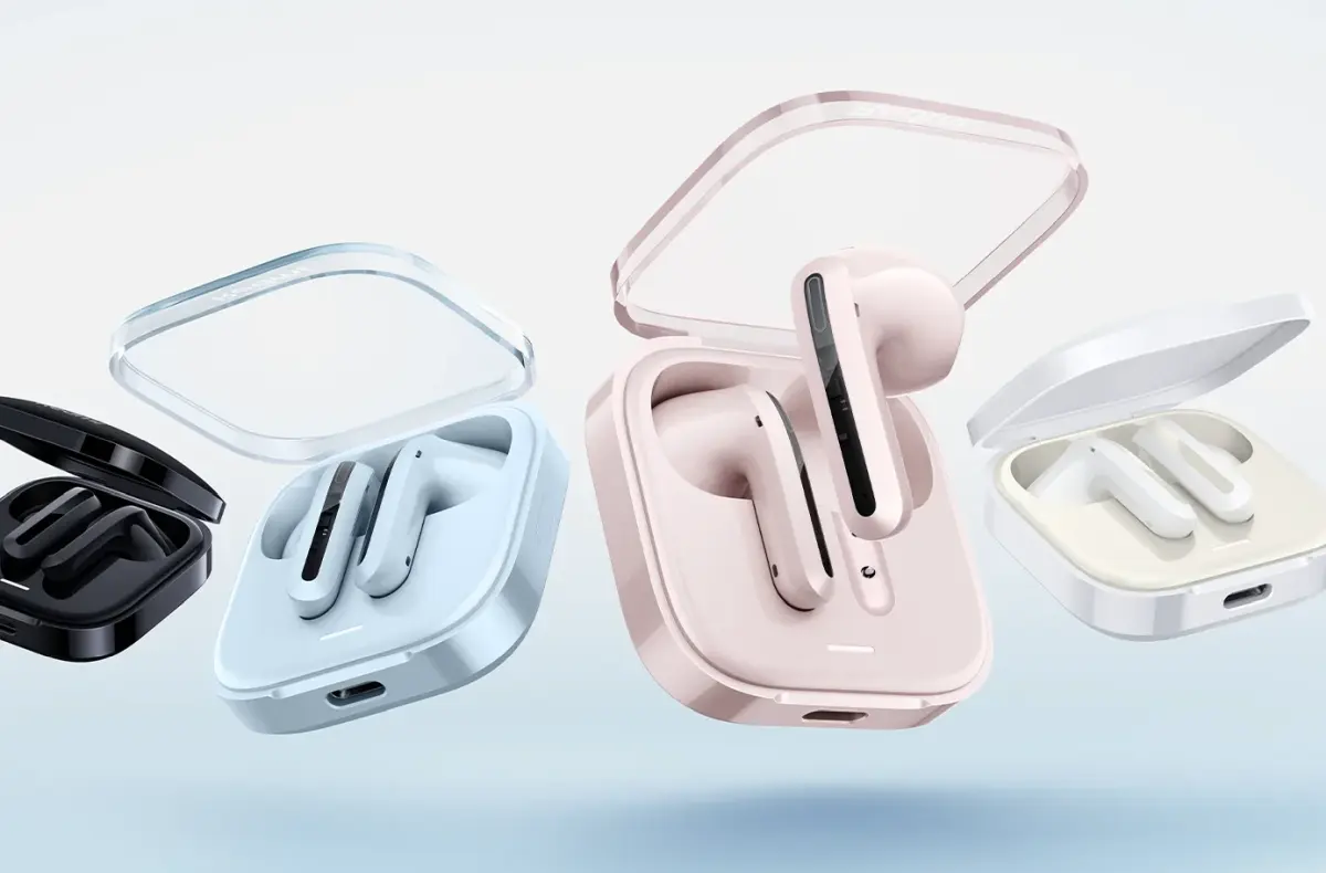 xiaomi redmi buds 6 active barevne varianty vedle sebe