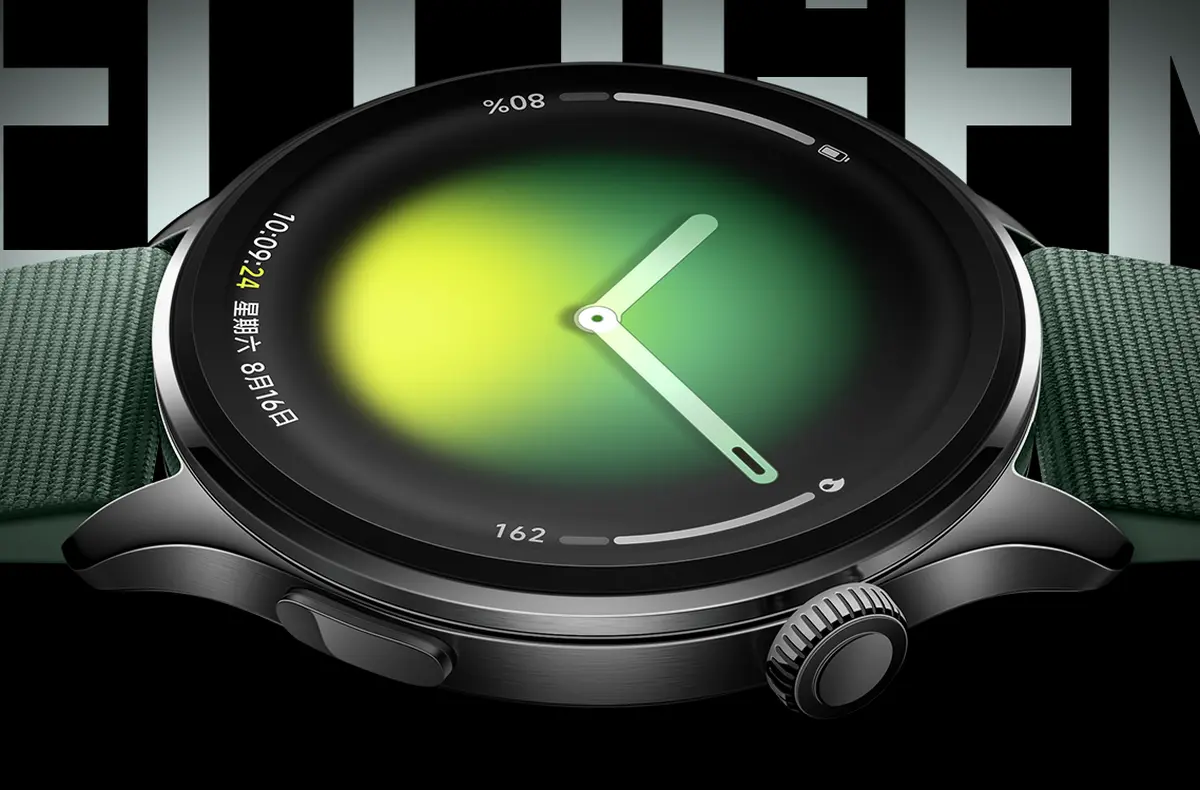 xiaomi watch 5 zelena oficialni
