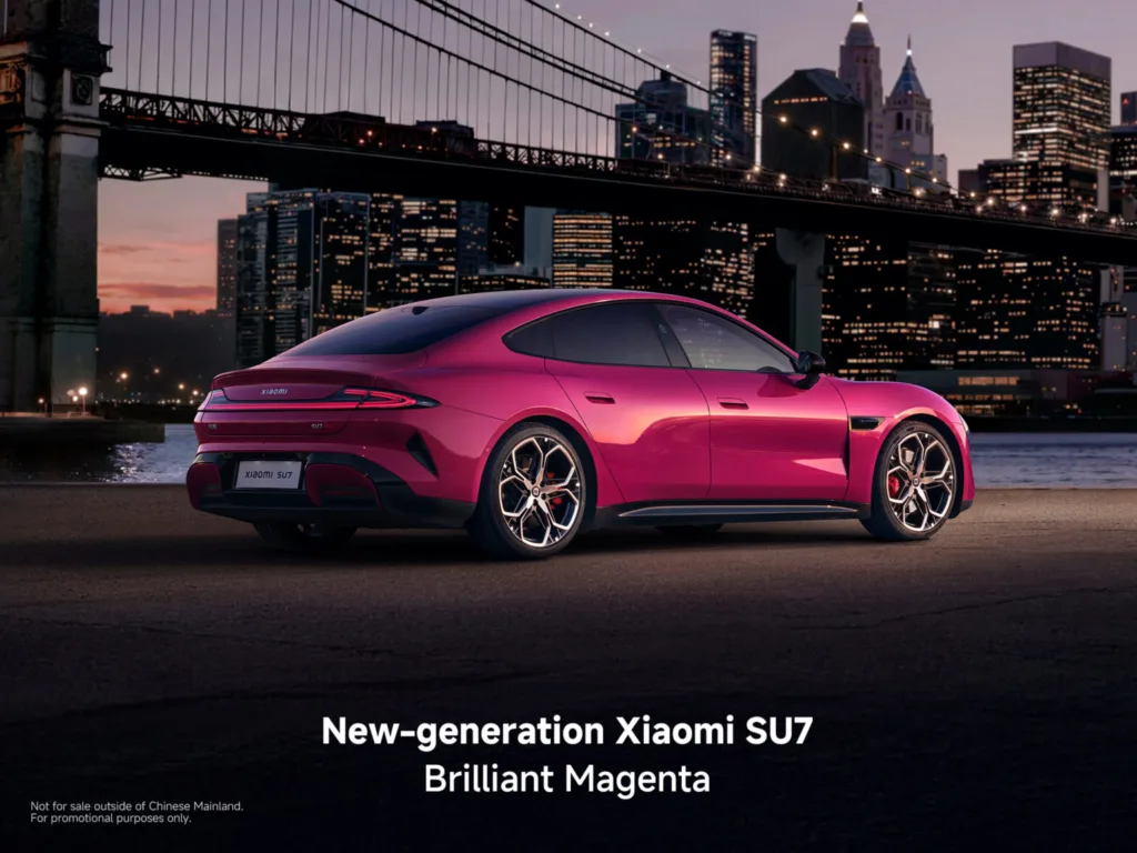 New generation Xiaomi SU7 07 Brilliant Magenta 1536x1152 1