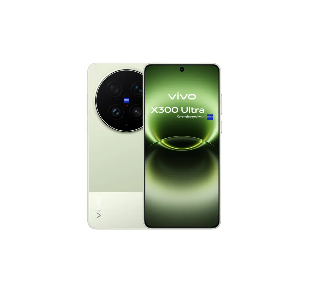 X300 Ultra green titled frontback RGB
