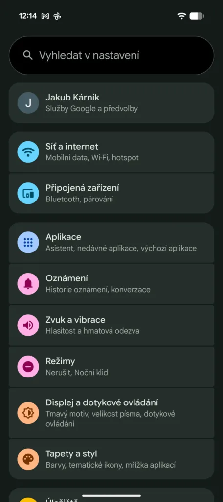 nastaveni