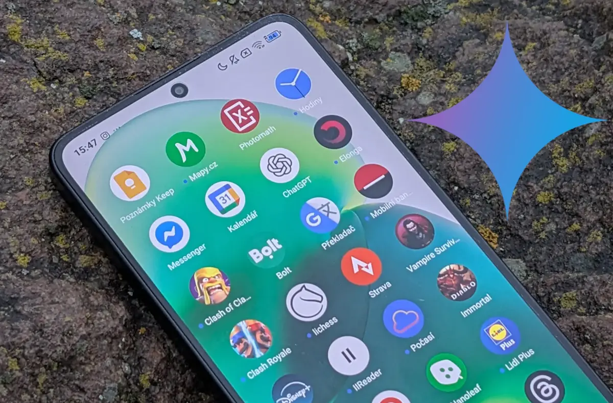 poco x7 pro displej logo gemini