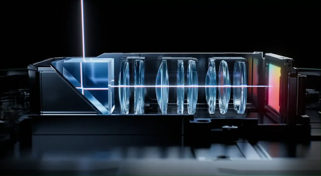 xiaomi 17 ultra teleobjektiv mechanismus zevnitr