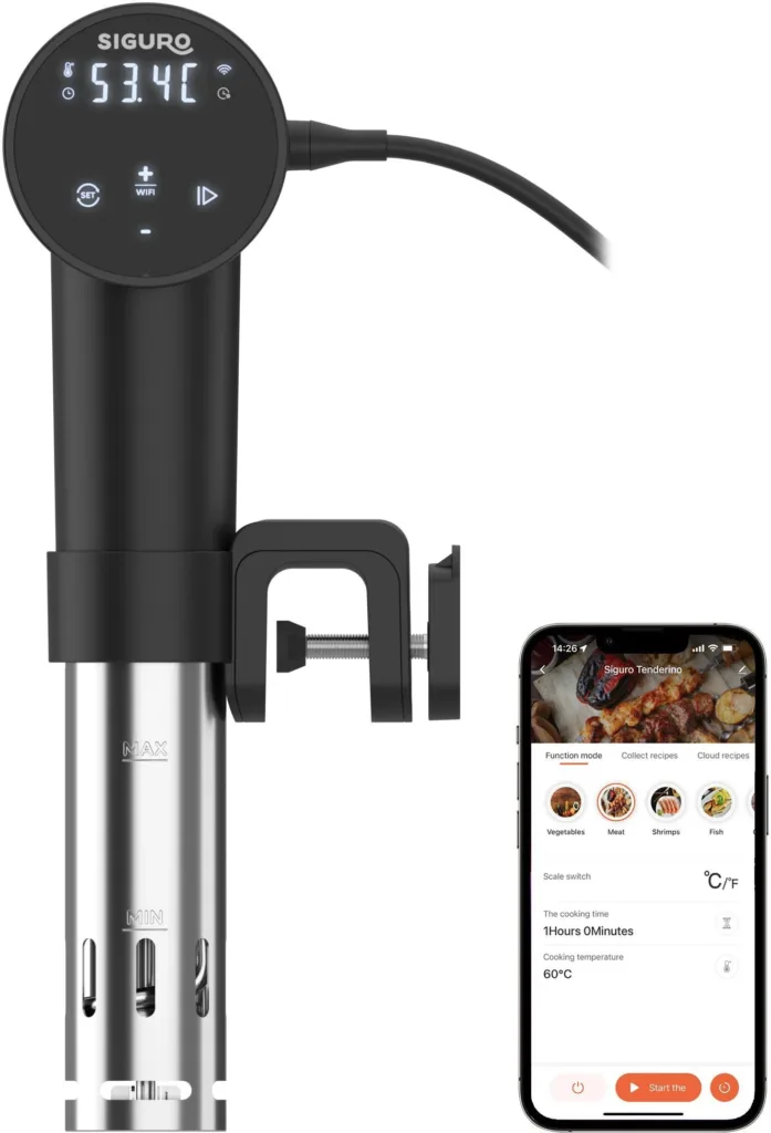 Tefal CY912831 Cook4me Touch WiFi s telefonem render