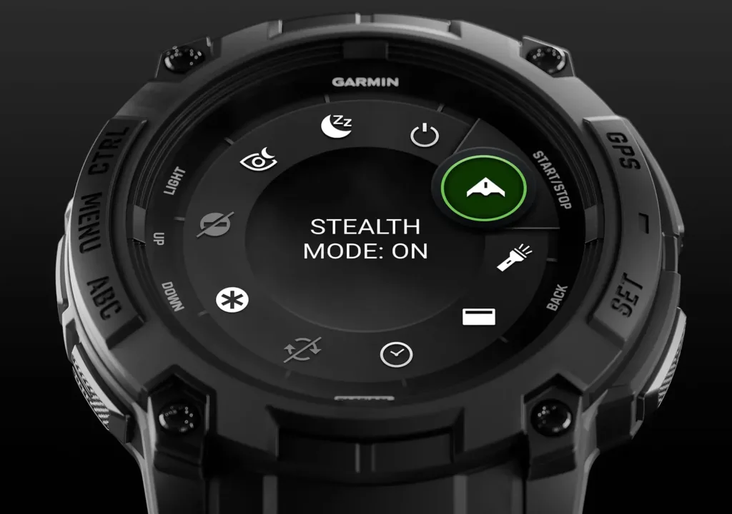 garmin instinct 3 tactical amoled stealth mode