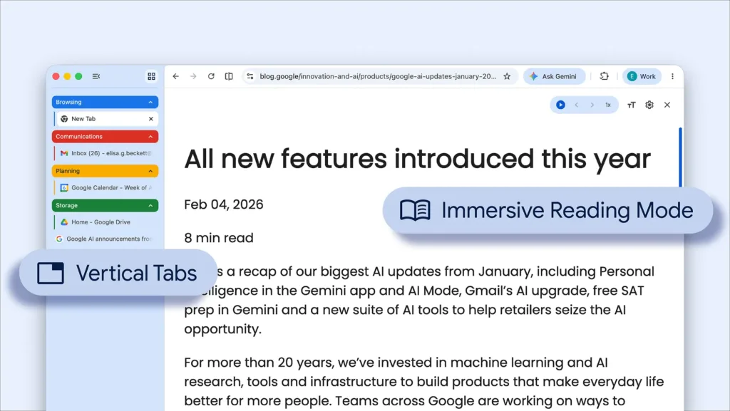 google chrome vertical tabs oficialni