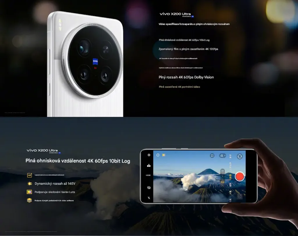 vivo x200 ultra nahravani videa klicove vlastnosti