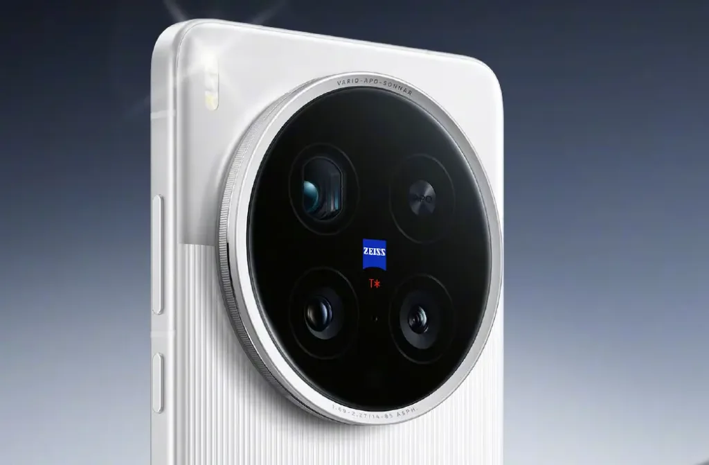 vivo x200 ultra stribrna fotoaparaty